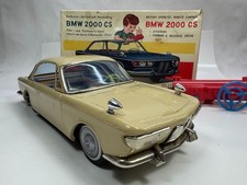 VINTAGE 1960er J. JAPAN YONEZAWA BMW 2000 CS BLECHSPIELZEUG Modellauto in OVP!