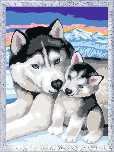 Ravensburger husky kuss - ravensburger,