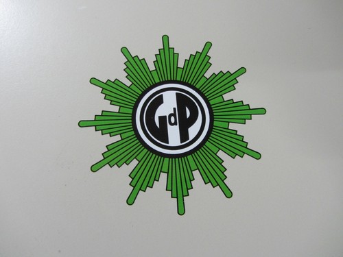 Polizei aufkleber stern - polizei,