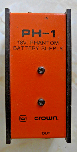 Phantomspeisung 18v mikrofon - phantomspeisung,,