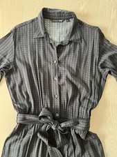 Marimekko x Uniqlo Jumpsuit schwarz blau-petrol Gr.  S NEU