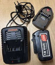 Bosch Akku 18V + Ladegerät / GBA Professional + Adapter Home and Garden
