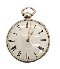 Antike Spindeltaschenuhr J