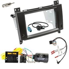 Einbauset Lenkradadapter Doppel DIN Autoradio für Mercedes Vito W447 Audio 10 15