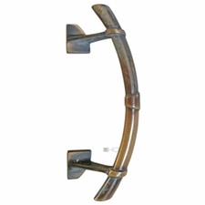 Stoßgriff Bronze Stab alt