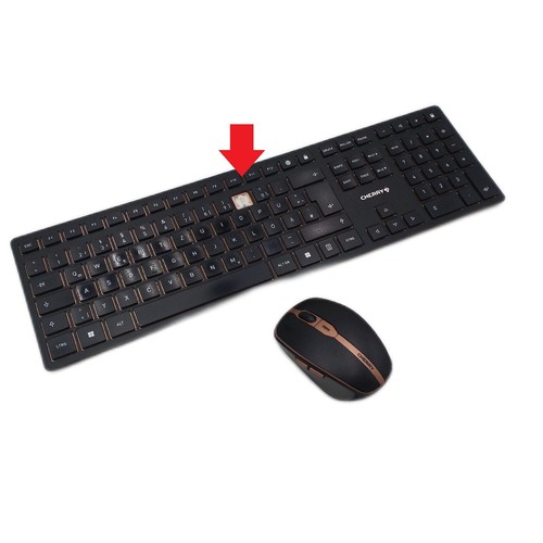 Cherry 9100 slim kabelloses - dw,