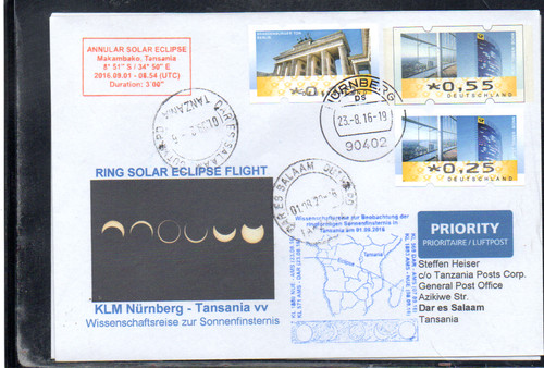 Klm solar eclipse flight - klm,