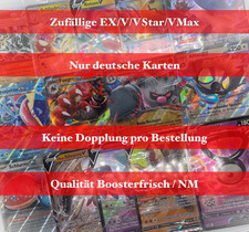 Pokémon Sammelkarten ✨Nur Ex/V/Vstar/Vmax/Selten/Geschenkidee/Sammelspaß✨