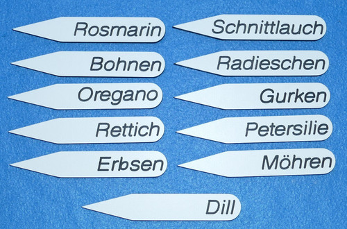 Kräuterstecker pflanzenschild - kräuterstecker,
