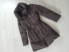 Zara Basic Daunenmantel braun