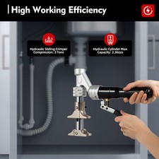 Hydraulische Presswerkzeug Für Rehau Rautitan Schiebehülsenwerkzeug Spannvorrich