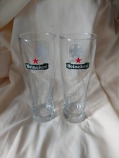 Heineken Bier 0,25 Glas Gläser Set - 2x Gläser 0,25 GEEICHT UEFA EURO 2020