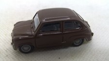 Hummer ca 1:72 Fiat 600 Limousine schokobraun Mondamin Werbemodell (29)