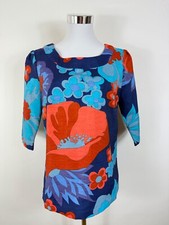 Great Plains Bluse, 3/4-Ärmel, Gr.S, mehrfarbiger  floraler Print