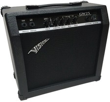E-Gitarrenverstärker-Amp. Modell GW25,40 Watt,Overdrive-Verzerrer-Kopfhörereing.