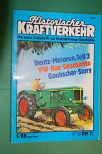 Historischer Kraftverkehr 1988-01 01-1988