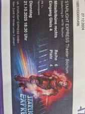 starlight express tickets , Mitteltribüne rechts, neu 