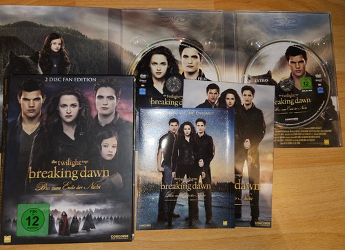 Dvds twilight saga - saga, breaking