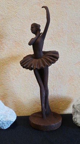 Ballerina deko figur rost - deko,