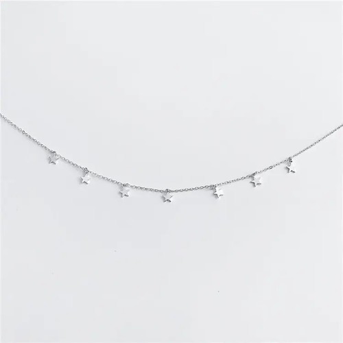 Damen halskette mit stern - damen,