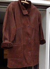 Edler Damen-Lammfell-Kurzmantel v.Werner Christ,Gr.38,braun,ungetragen,neu