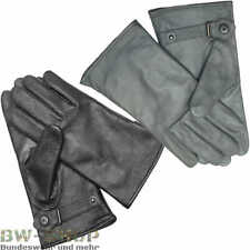 BUNDESWEHR LEDERHANDSCHUHE BW HANDSCHUHE GEFÜTTERT WINTER LEDER FINGERHANDSCHUHE