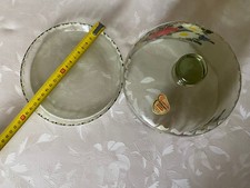 Käseglocke Speiseglocke Joska handbemalt Glocke mundgeblasen Bodenmais Kristall