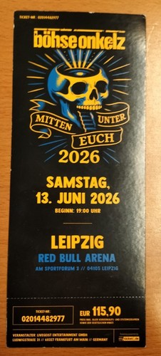 Sammler ticket böhse - ticket, bo