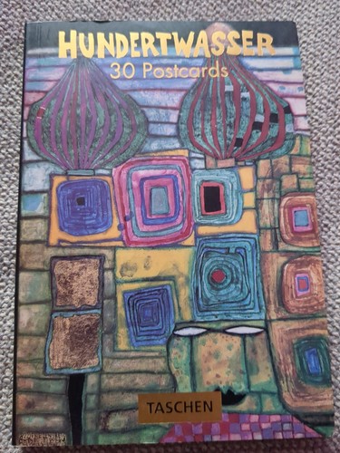 Hundertwasser 30 postkarten - -,