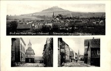 Ak Nieder Klingen Otzberg Odenwald, Teilansicht, Veste Otzberg,... - 4280484