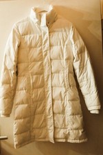 Sportalm Daunenmantel, Weiß, Gr.34, Reisverschluss ud Knopfleiste ,Taschen