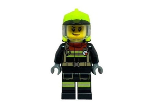 Lego city minifigure fire - -,