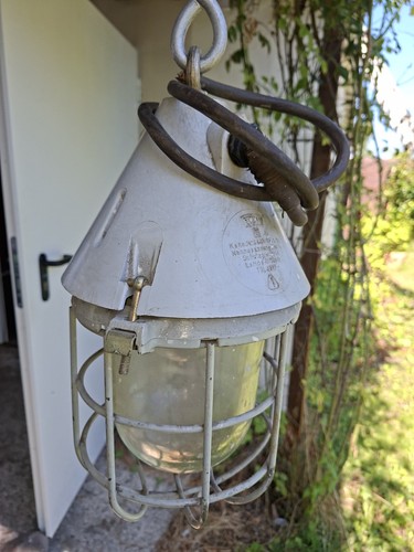 Sehr große ddr lampe - sehr,