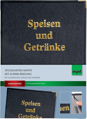 Sigel sm101 speisekarten mappe - sm101, speisekarten-mappe
