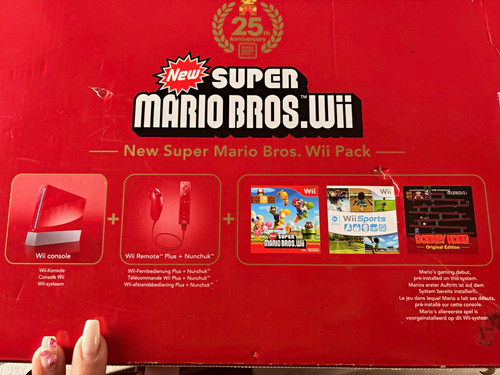 Nintendo wii konsole rot - nintendo,