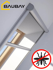 Dachfenster Fliegengitter Insektenschutz Moskitonetz Mückenschutz Alu Schienen