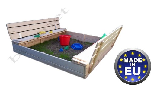 Holzsandkasten mit - holzsandkasten,