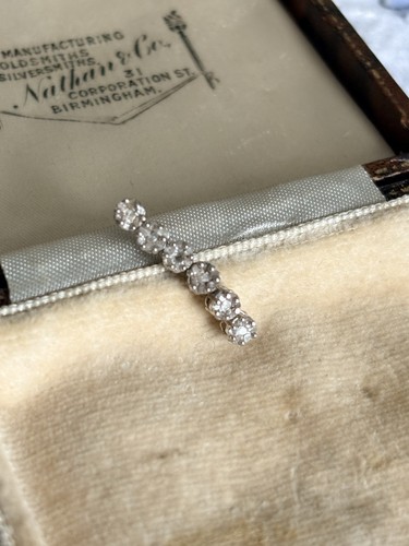 Einzelner diamant und sterling - diamant,