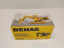 DEMAG H 185 Hydraulikbagger NZG 241 Baumaschine 1:50 in OVP Box Modell Crawler
