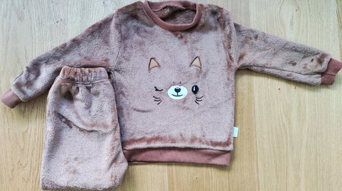Kuscheliger hausanzug fleece - kuscheliger,