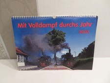 Wandkalender Mit Volldampf durchs Jahr 2002 Harzer Schmalspurbahnen