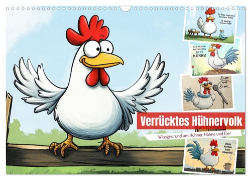 Verrücktes hühnervolk - verrücktes,