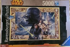 Puzzle 5000 Teile,  STAR WARS SAGA XXL... Ravensburger...  Rarität........