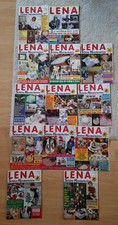 13 x LENA Handarbeitsheft Stricken Sticken Häkeln Basteln