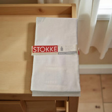 Stokke 652404 Baby Bettwäsche Set weiß 100x100cm + 35x40cm