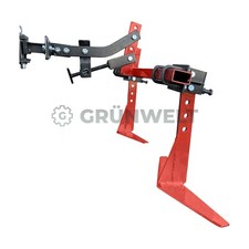 2 Grubber mit Doppelkupplung Bolzenkupplung Set Flügelschargrubber Feingrubber