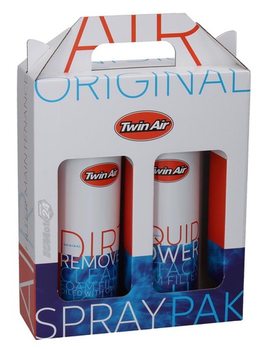 Twin air spray - air, liquid