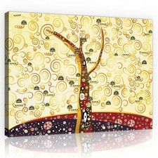 Abstraktes Baumwandbild 100x70