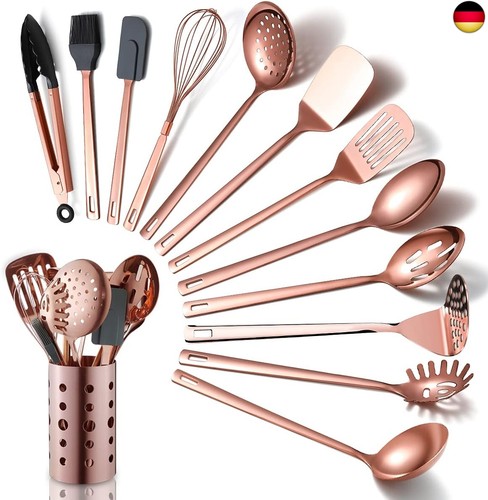 Set küchenutensilien aus - set,