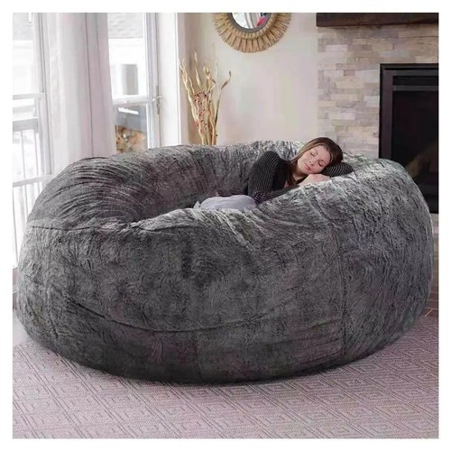 Kunstfell sitzsack stuhlbezug - sitzsack,